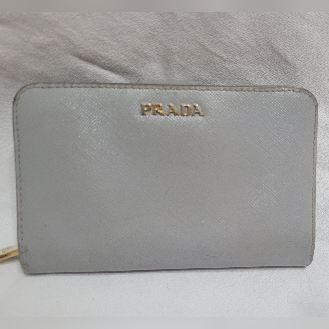 Authentic Prada Small Saffiano Wallet
